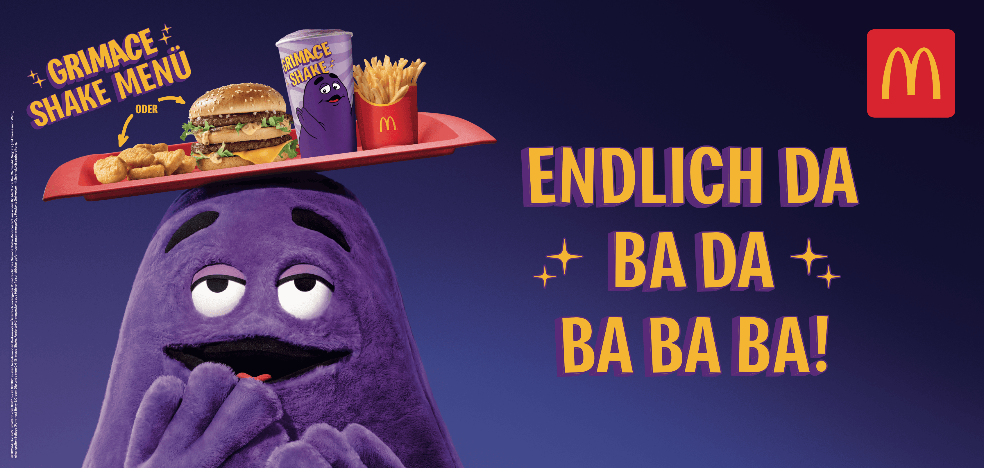 Grimace Friendship Tour